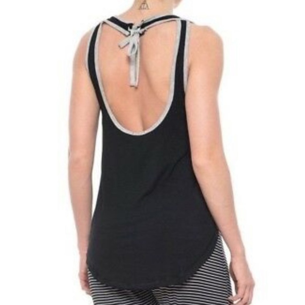 New Splendid halter tie tank top M